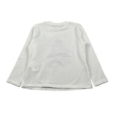 U+È Shirt Girocollo tinta unita con Stampa Bianco per Neonata UE2061 BIANCO U+è 