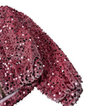U+È Felpa tinta unita con Paillettes E Cappuccio Rosa per Neonata UE2114N ROSA U+è 