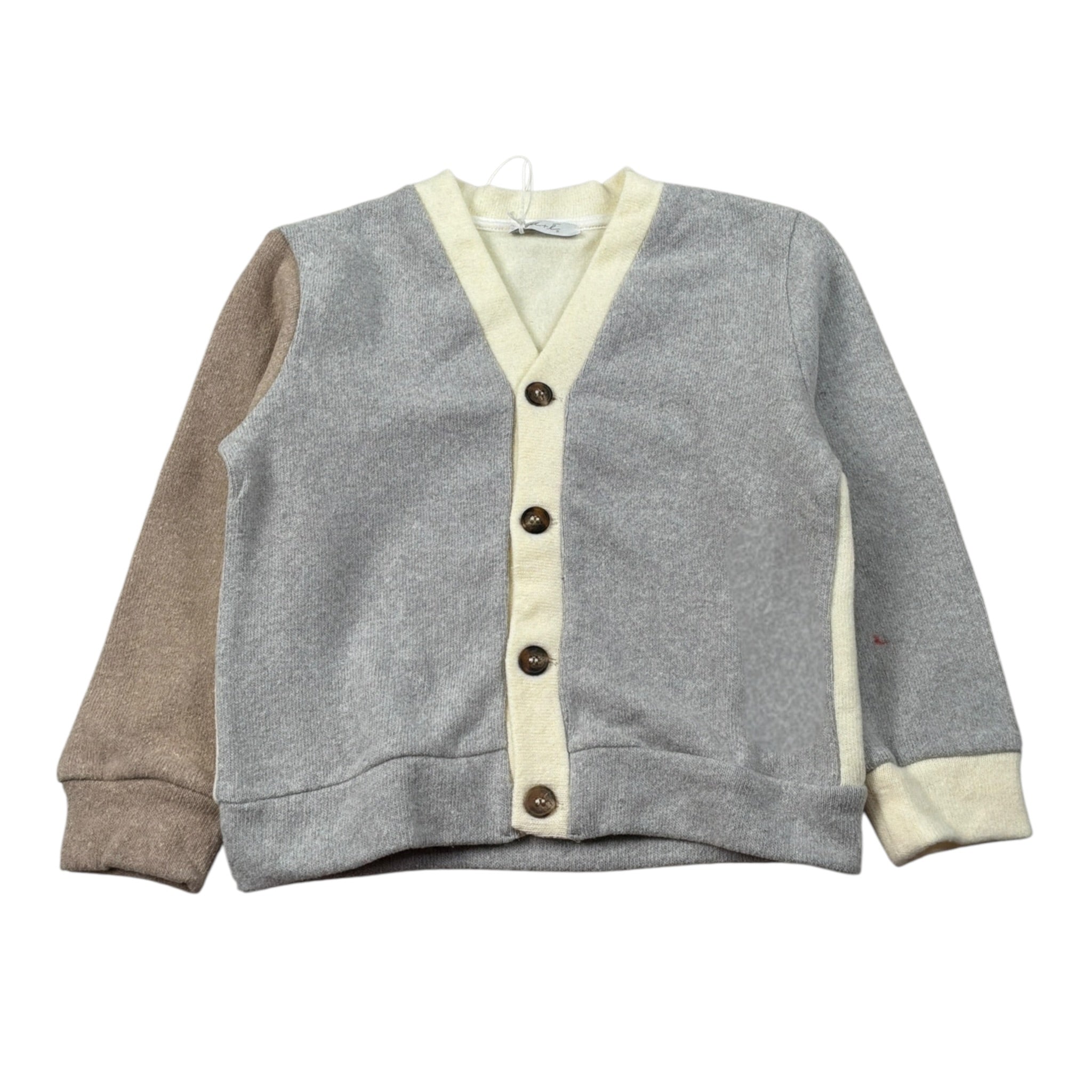 U+È Cardigan Tricolore Multicolor per Bambino UEM0446 MULTICOLOR U+è 