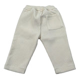 U+È Pantalone tinta unita con Elastico In Vita Panna per Neonato UEM0654X PANNA U+è 