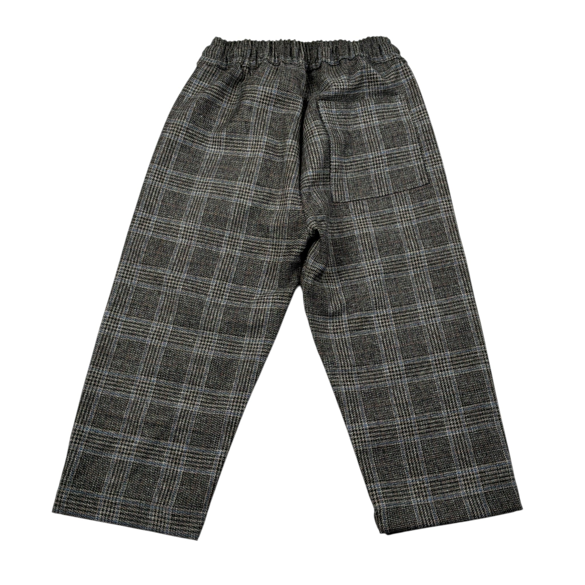 U+È Pantalone Tinta Jnita con Elastico In Vita Grigio per Bambino UEM0662 GRIGIO U+è 