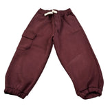 U+È Pantalone tinta unita con Elastico In Vita Bordeaux per Bambino UEM0671 BORDEAUX U+è 