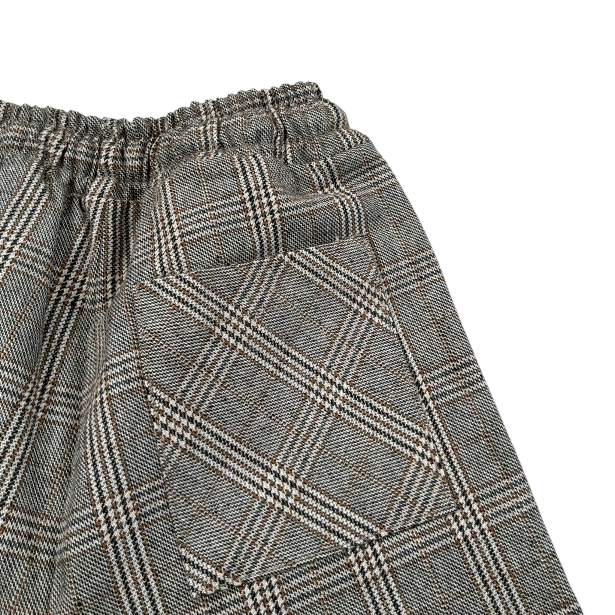 U+È Pantalone Stampa Fantasia con Elastico In Vita Beige per Neonato UEM0718 BEIGE U+è 