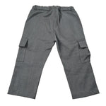 U+È Pantalone tinta unita con Elastico Grigio per Bambino UEM183 GRIGIO U+è 