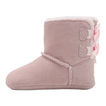 Ugg Stivali tinta unita con Fiocchi Rosa per Neonata I11576921 ROSA UGG 