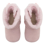Ugg Stivali tinta unita con Fiocchi Rosa per Neonata I11576921 ROSA UGG 