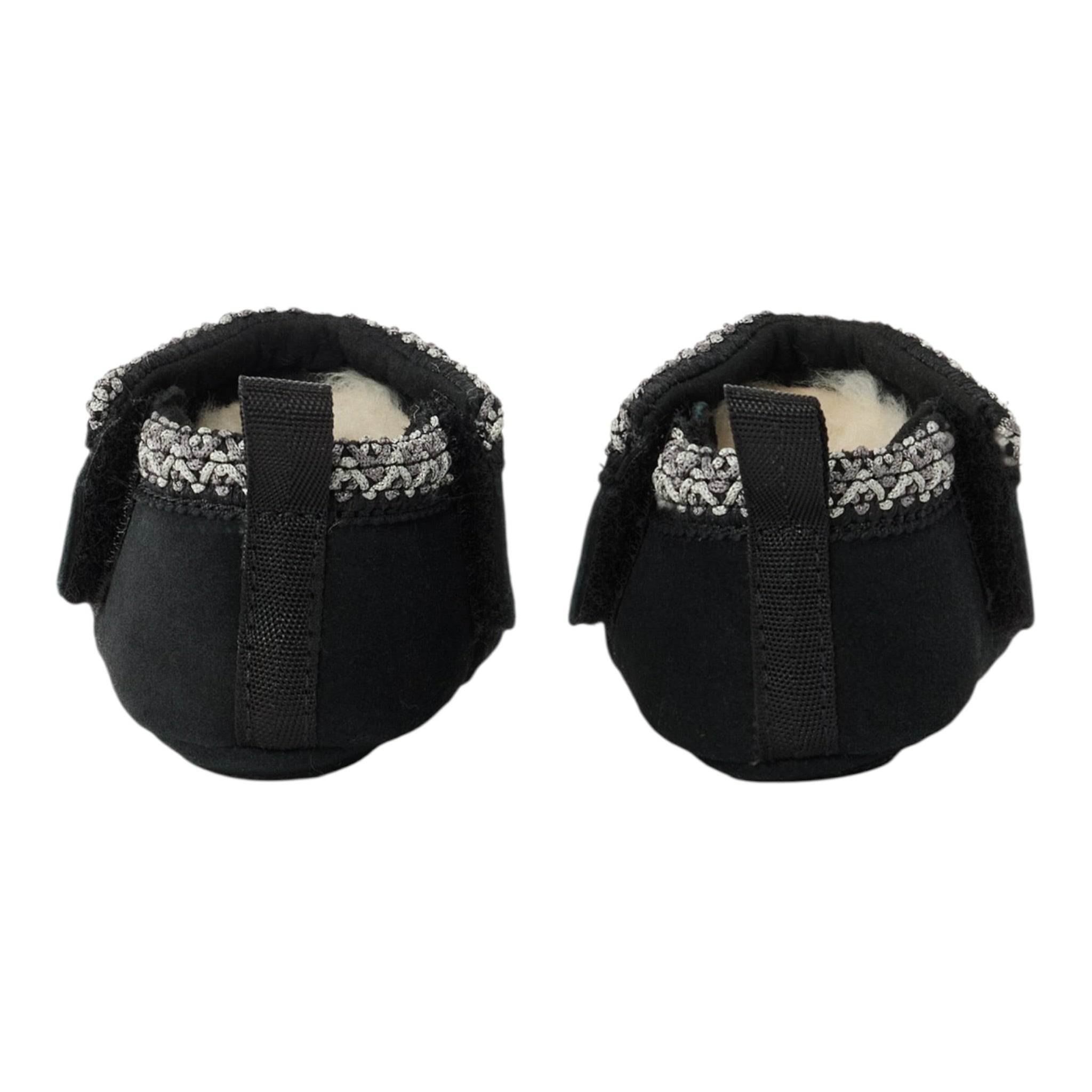 Ugg Ciabatta tinta unita con Ricami Nero per Neonato I130359I NERO UGG 