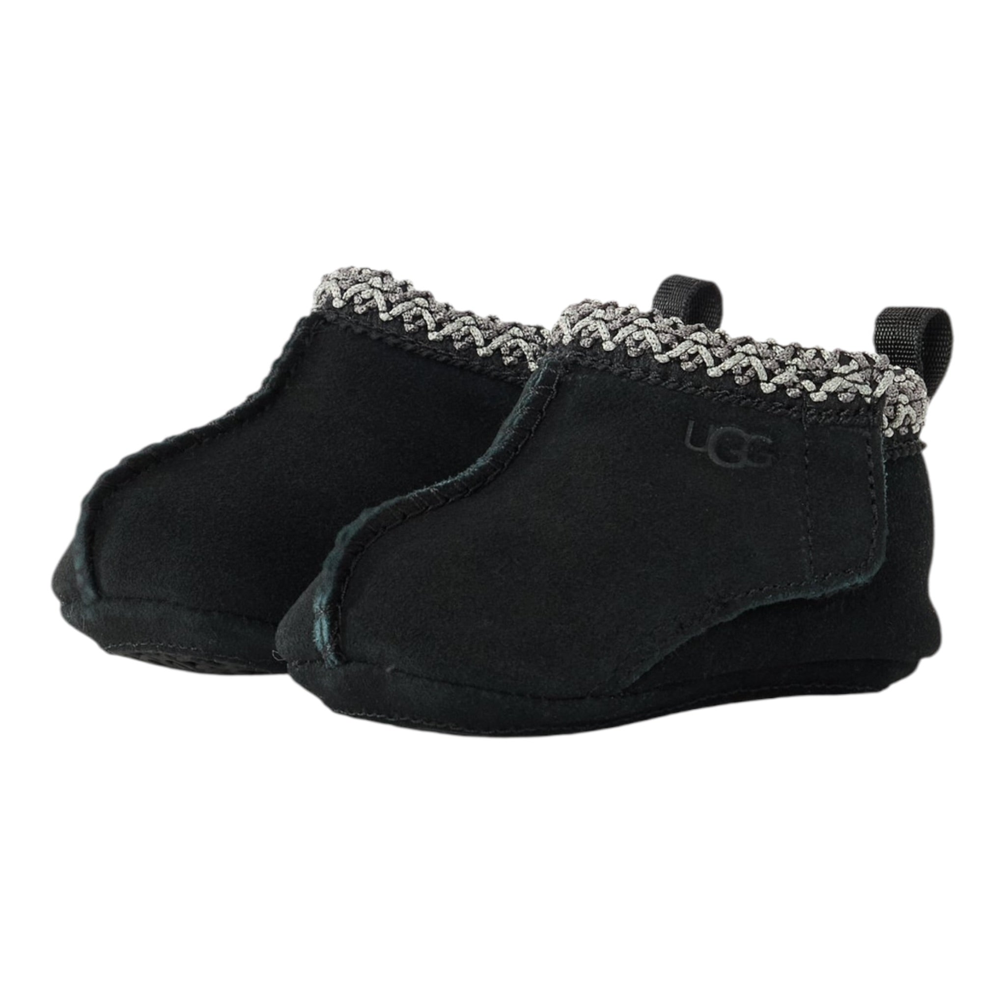 Ugg Ciabatta tinta unita con Ricami Nero per Neonato I130359I NERO UGG 
