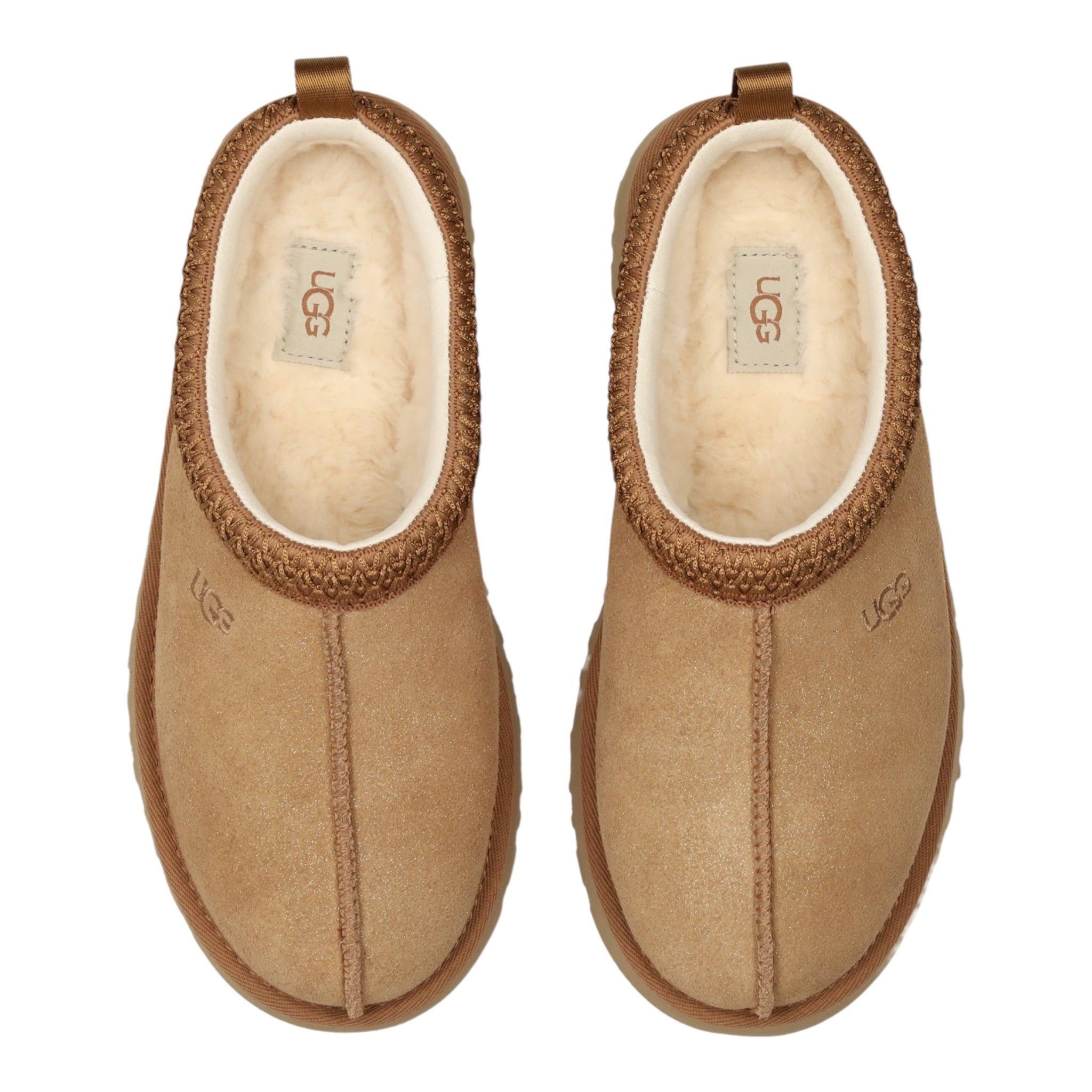 Ugg Ciabatta tinta unita con Logo Beige per Bambina K1174130K BEIGE UGG 