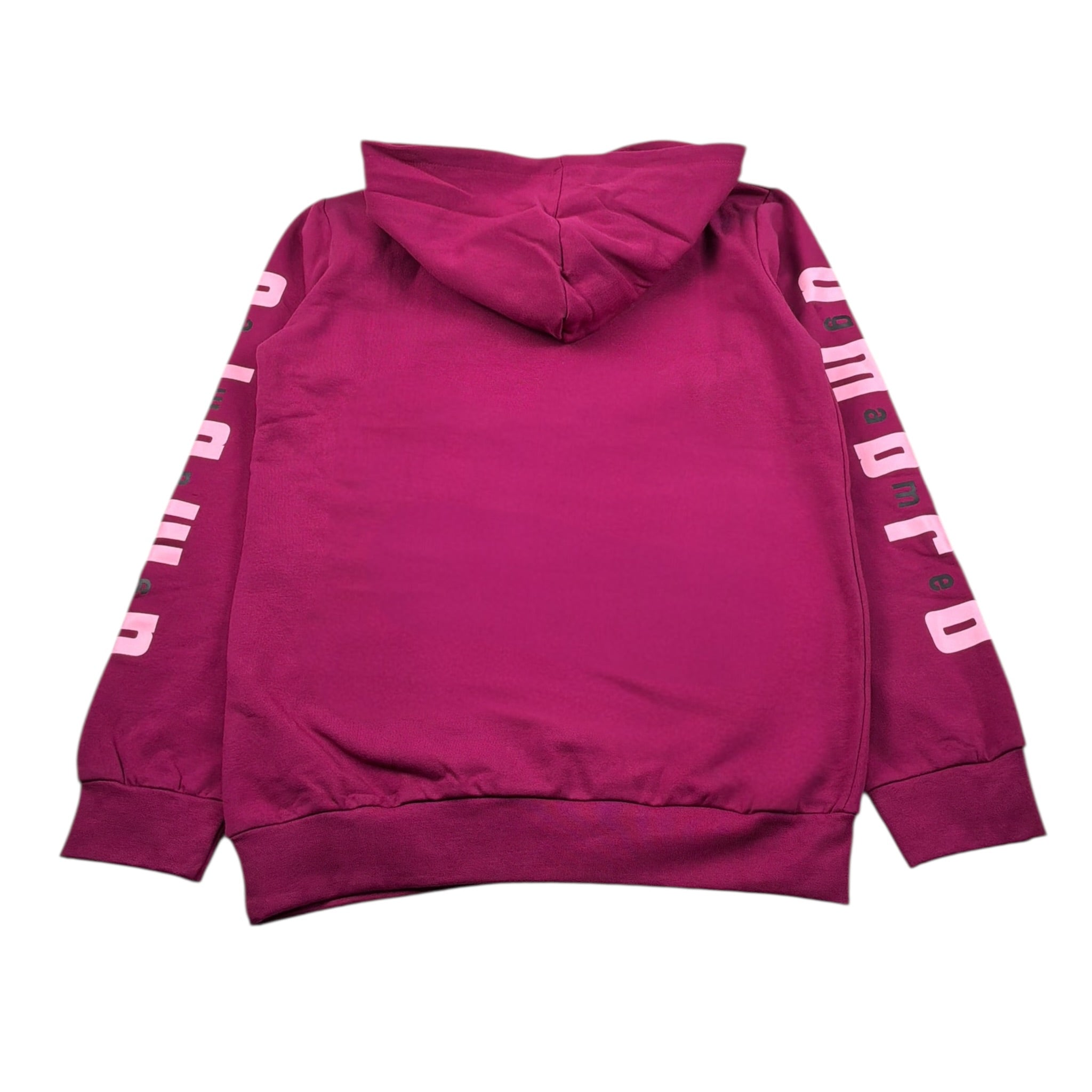 Umbro Felpa Chiusa con Cappuccio tinta unita Fuxia per Bambina 82G1TX0030 FUXIA UMBRO 