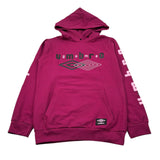 Umbro Felpa Chiusa con Cappuccio tinta unita Fuxia per Bambina 82G1TX0030 FUXIA UMBRO 