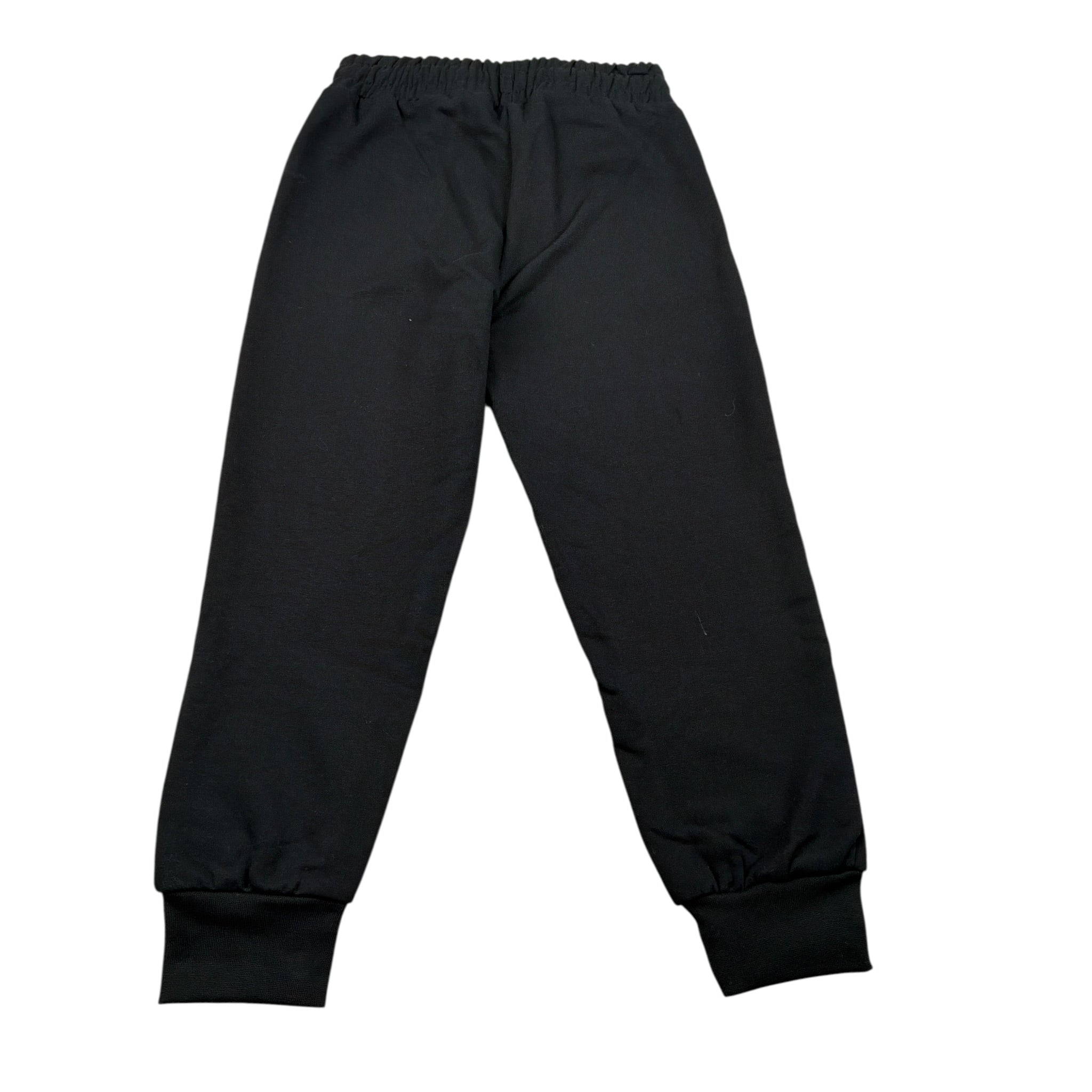 Umbro Pantalone Tuta tinta unita con Stampe Nero per Bambina PNTT1 NERO UMBRO 
