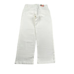 U.S. Pollo Assn Pantalone tinta unita 5 Tasche Bianco per Bambino 000215 BIANCO U.S. POLO ASSN 