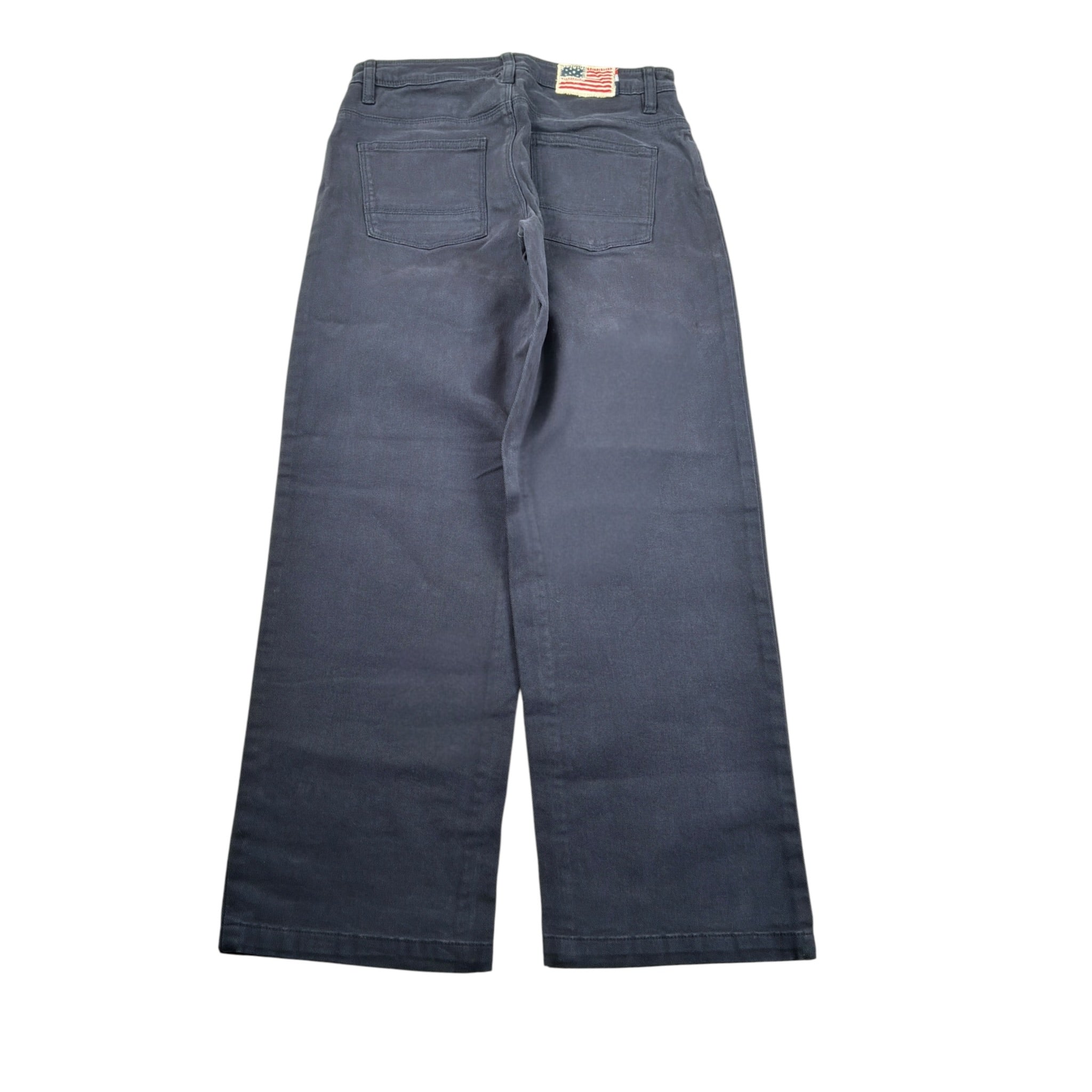 U.S. Pollo Assn Pantalone tinta unita 5 Tasche Blu per Bambino 000215 BLU U.S. POLO ASSN 