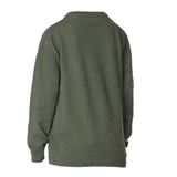 U.S. Pollo Assn Maglia tinta unita con Logo Verde per Bambino 002186X VERDE U.S. POLO ASSN 