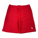 U.S. Pollo Assn Bermuda tinta unita con Logo Rosso per Bambino US41532001 ROSSO U.S. POLO ASSN 
