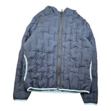 U.S. Pollo Assn Giubbino tinta unita con Zip E Cappuccio Blu per Bambino US42527002J BLU U.S. POLO ASSN 