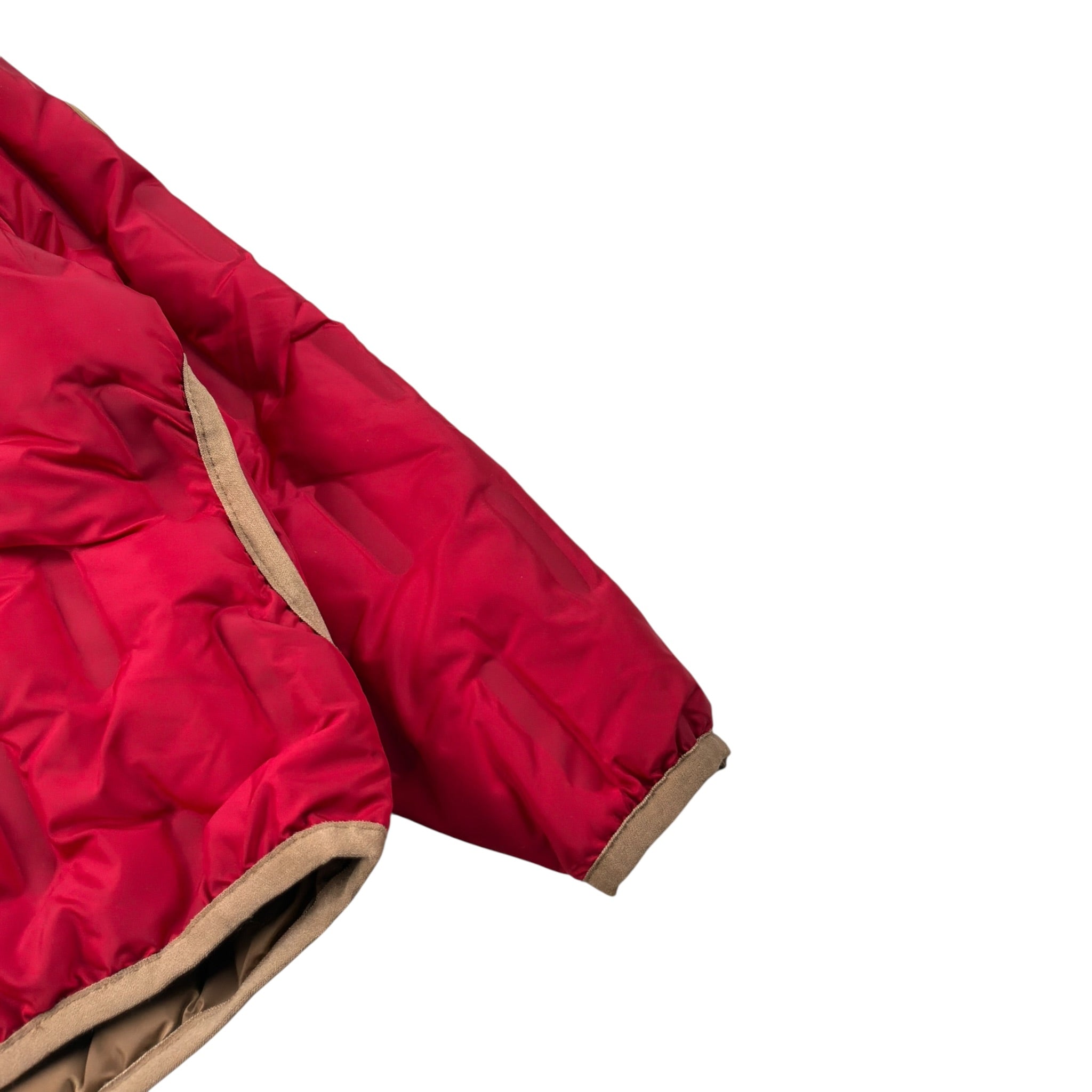 U.S. Pollo Assn Giubbino tinta unita con Zip E Cappuccio Rosso per Bambino US42527002J ROSSO U.S. POLO ASSN 
