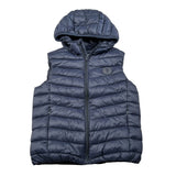 U.S. Polo Assn Smanicato tinta unita con Cappuccio Blu per Bambino US42516 BLU U.S. POLO ASSN 