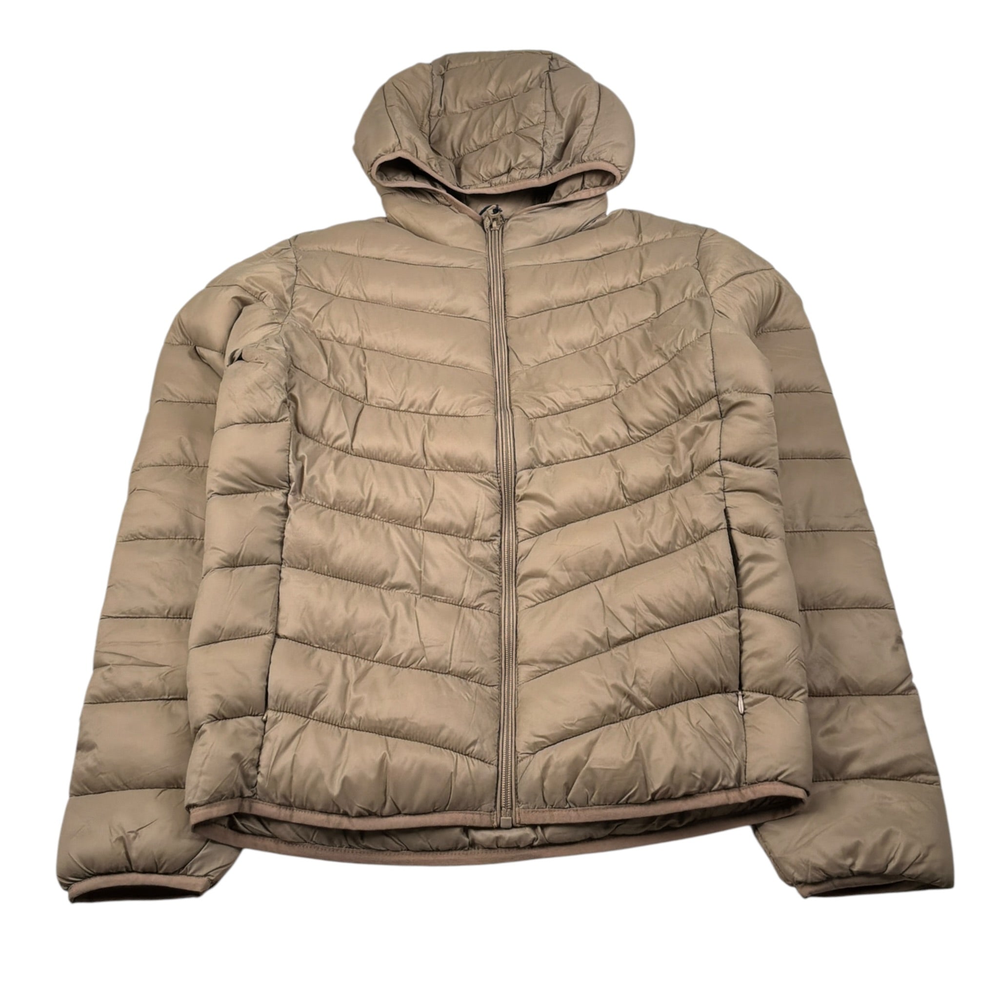 U.S. Polo Assn Giubbino tinta unita con Cappuccio Fango per Neonato US42527004 FANGO U.S. POLO ASSN 