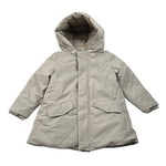U.S. Polo Assn Giubbino tinta unita con Cappuccio Beige per Bambino US42627J BEIGE U.S. POLO ASSN 