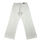 U.S. Polo Assn Pantalone tinta unita con 5 Tasche Bianco per Bambino US42648 BIANCO U.S. POLO ASSN 