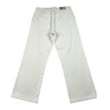 U.S. Polo Assn Pantalone tinta unita con 5 Tasche Bianco per Bambino US42648 BIANCO U.S. POLO ASSN 
