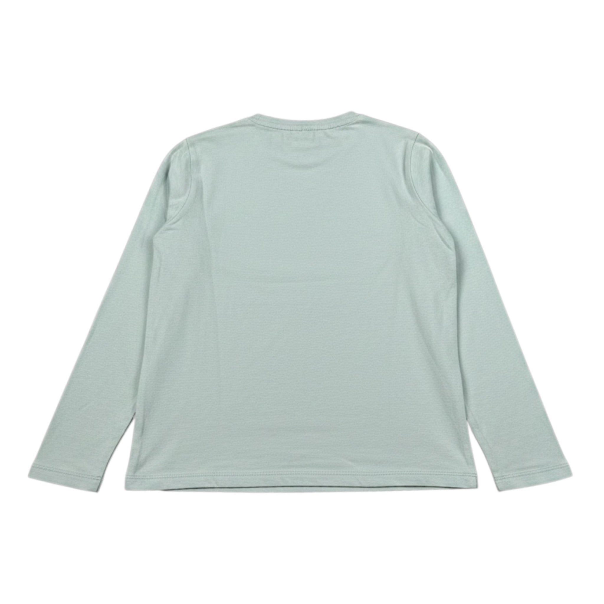U.S. Polo Assn Shirt Girocollo tinta unita con Logo Verde Acqua per Bambino US42668 VERDE ACQUA U.S. POLO ASSN 
