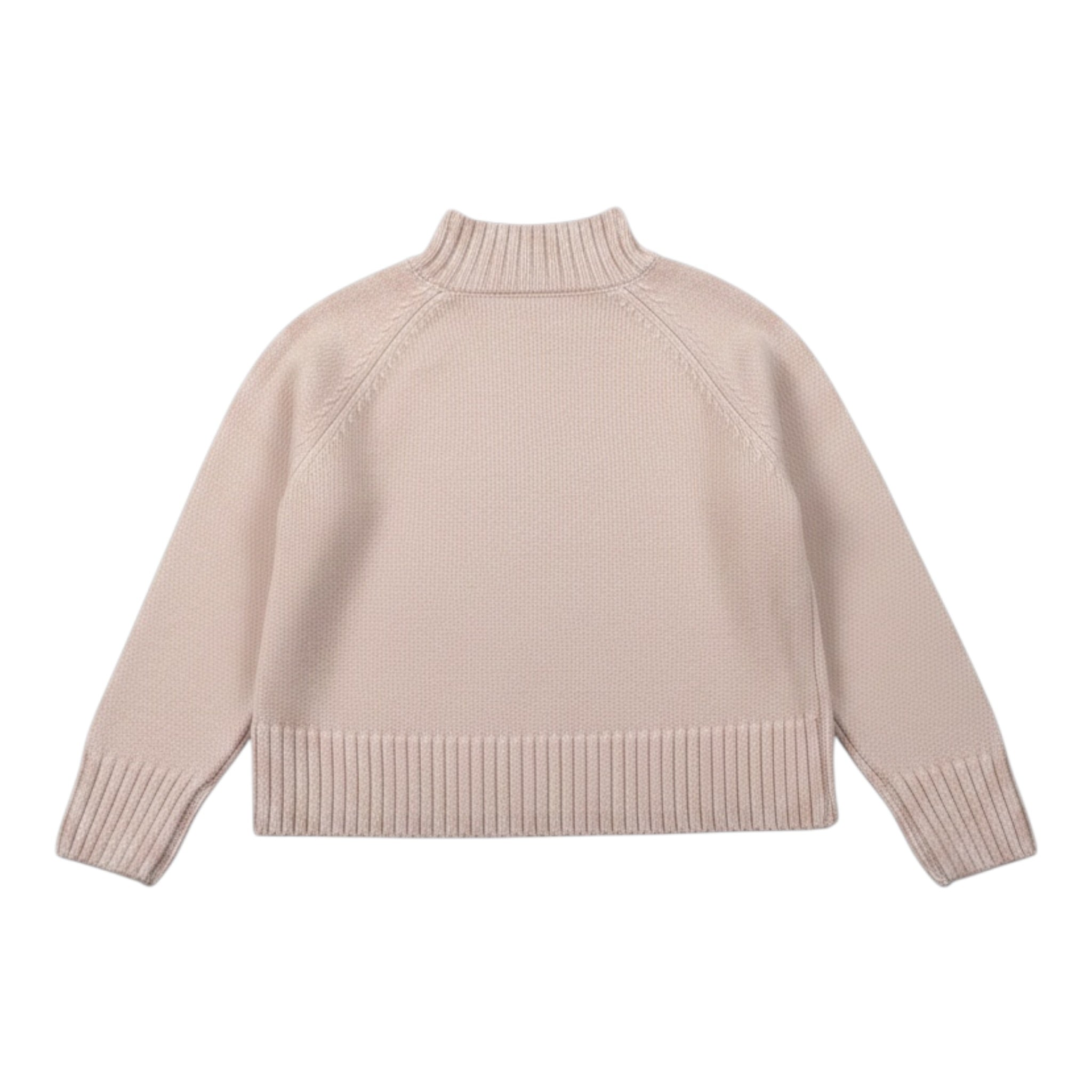 U.S. Polo Assn Maglia Mezzo Collo tinta unita Rosa per Bambina US42673 ROSA U.S. POLO ASSN 