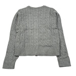 U.S. Polo Assn Cardigan tinta unita con Logo Grigio per Neonata US42675 GRIGIO U.S. POLO ASSN 