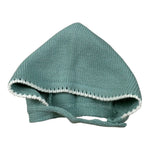 Valentina Bebes Cappello tinta unita con Ricami Verde Acqua per Neonata AAAA VERDE ACQUA VALENTINA BEBES 
