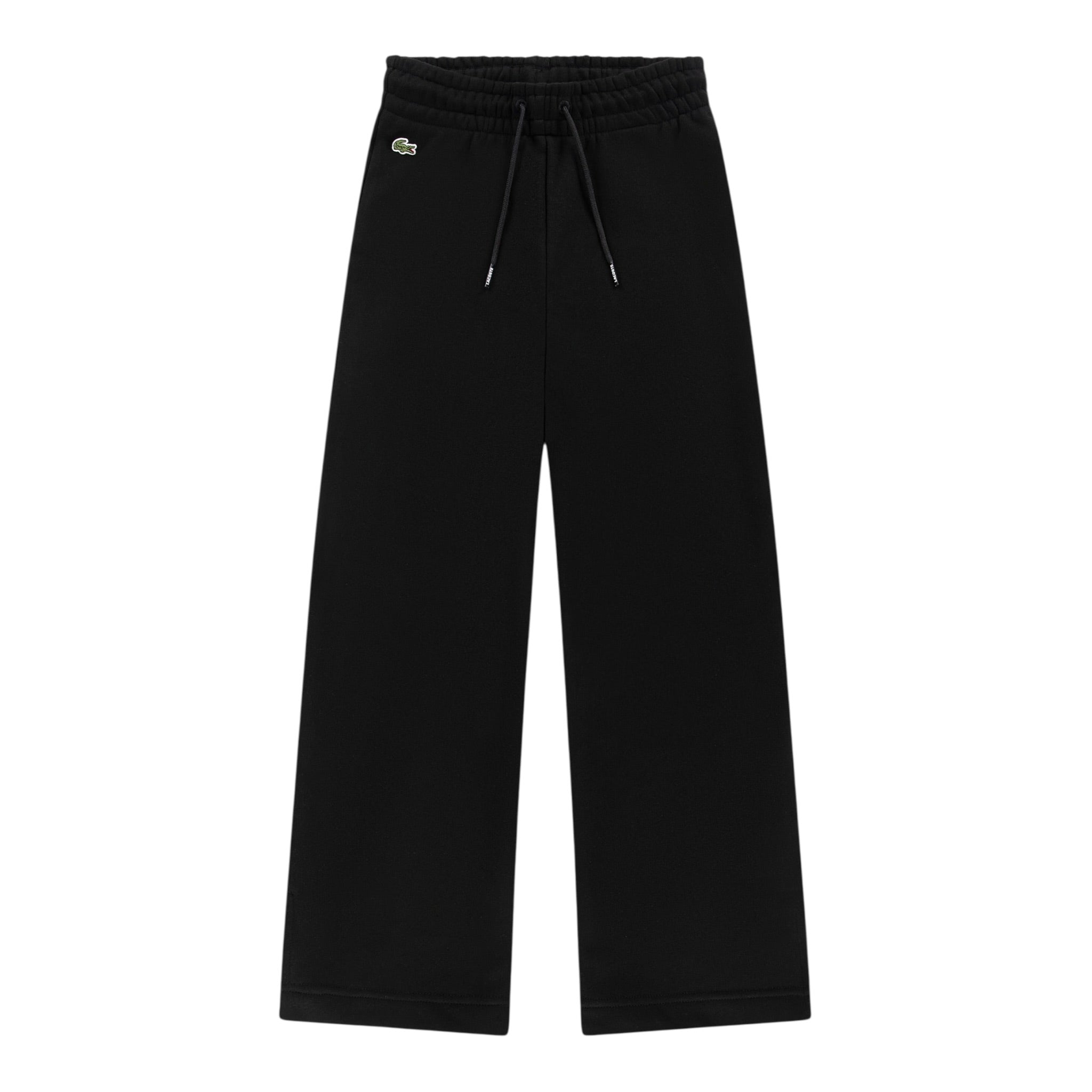 Lacoste Pantalone Tuta tinta unita con Logo Nero per Bambino 447111 NERO LACOSTE 