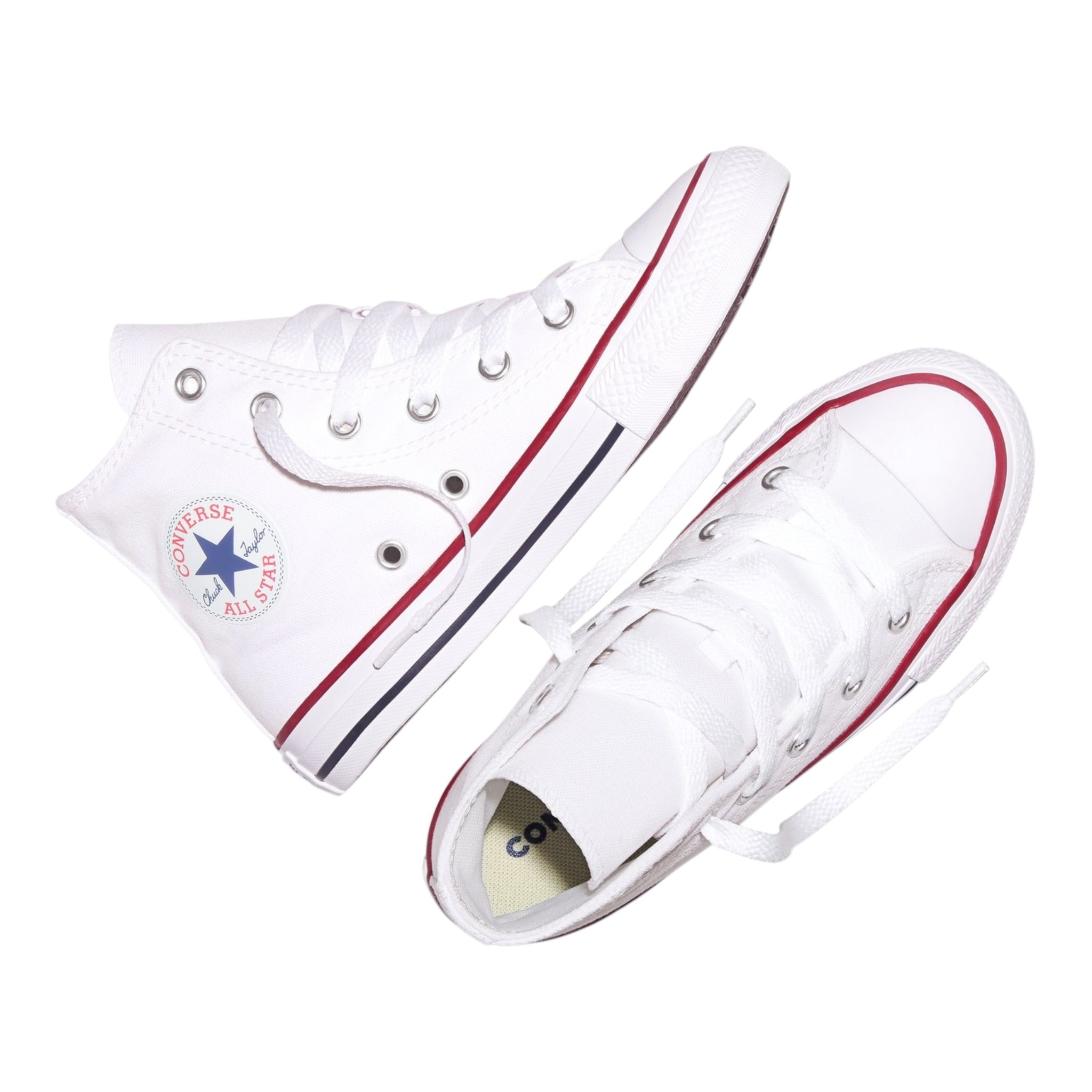 Converse Sneakers tinta unita con Lacci Bianco per Bambino M7650C BIANCO CONVERSE 