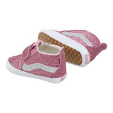 Vans Sneakers Borbide tinta unita Glitterate Rosa per Neonata VN000CRVEN71 ROSA VANS 