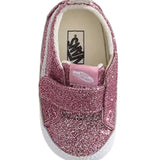 Vans Sneakers Borbide tinta unita Glitterate Rosa per Neonata VN000CRVEN71X ROSA VANS 