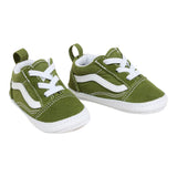 Vans Sneakers tinta unita con Lacci Verde per Neonato VN000CS5CIB1 VERDE VANS 