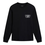 Vans Shirt Girocollo tinta unita con Logo Nero per Bambino VN000JCTBLK NERO VANS 