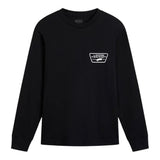 Vans Shirt Girocollo tinta unita con Logo Nero per Bambino VN000JCTBLK NERO VANS 
