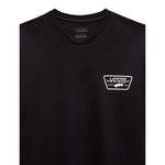 Vans Shirt Girocollo tinta unita con Logo Nero per Bambino VN000JCTBLK NERO VANS 