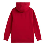 Vans Felpa tinta unita con Cappuccio E Logo Rosso per Bambino VN000JYD14A ROSSO VANS 