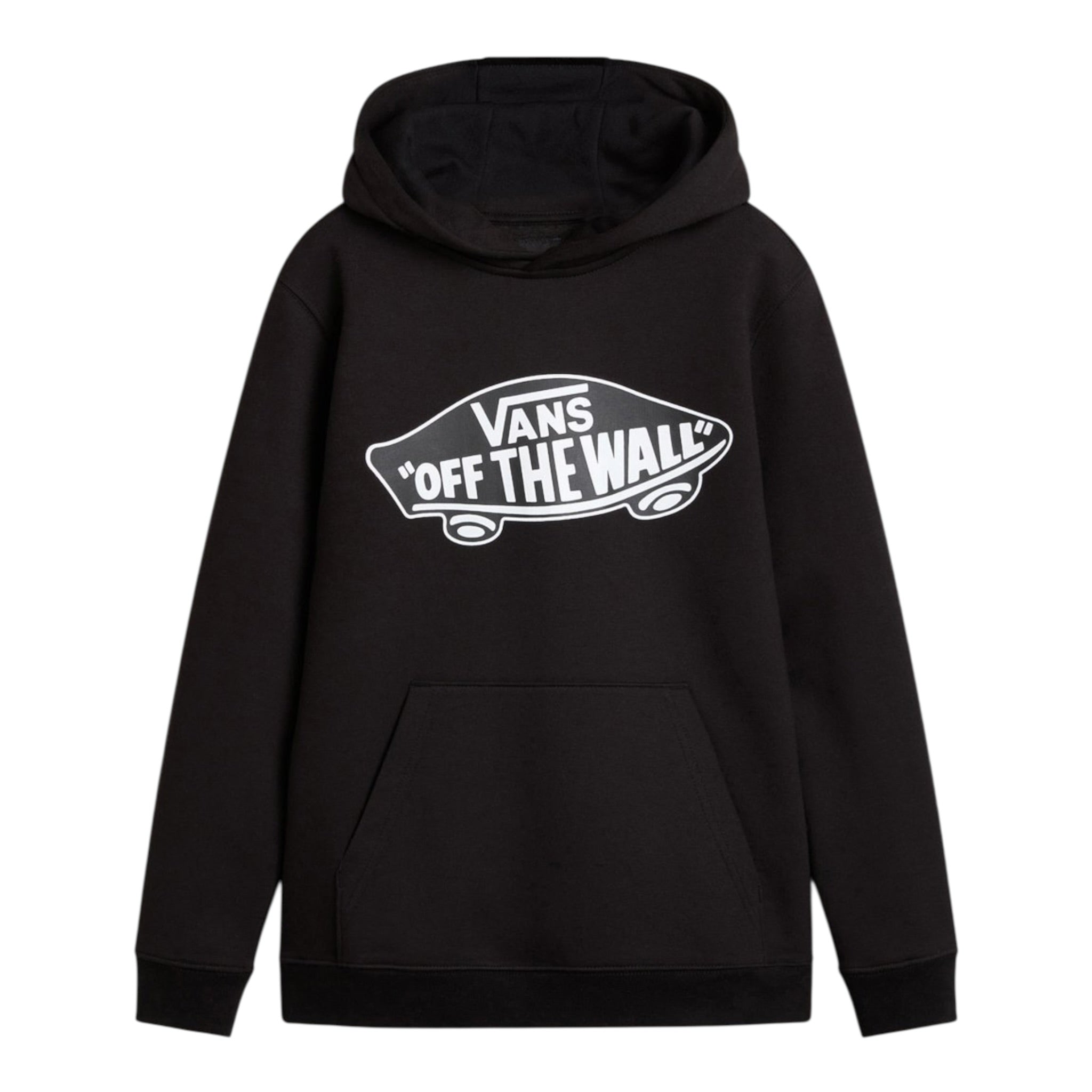 Vans Felpa Chiusa con Cappuccio tinta unita Nero per Bambino VN000JYDBLK NERO VANS 
