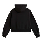 Vans Felpa tinta unita con Zip E Cappuccio Nero per Bambina VN000PPMBLK NERO VANS 