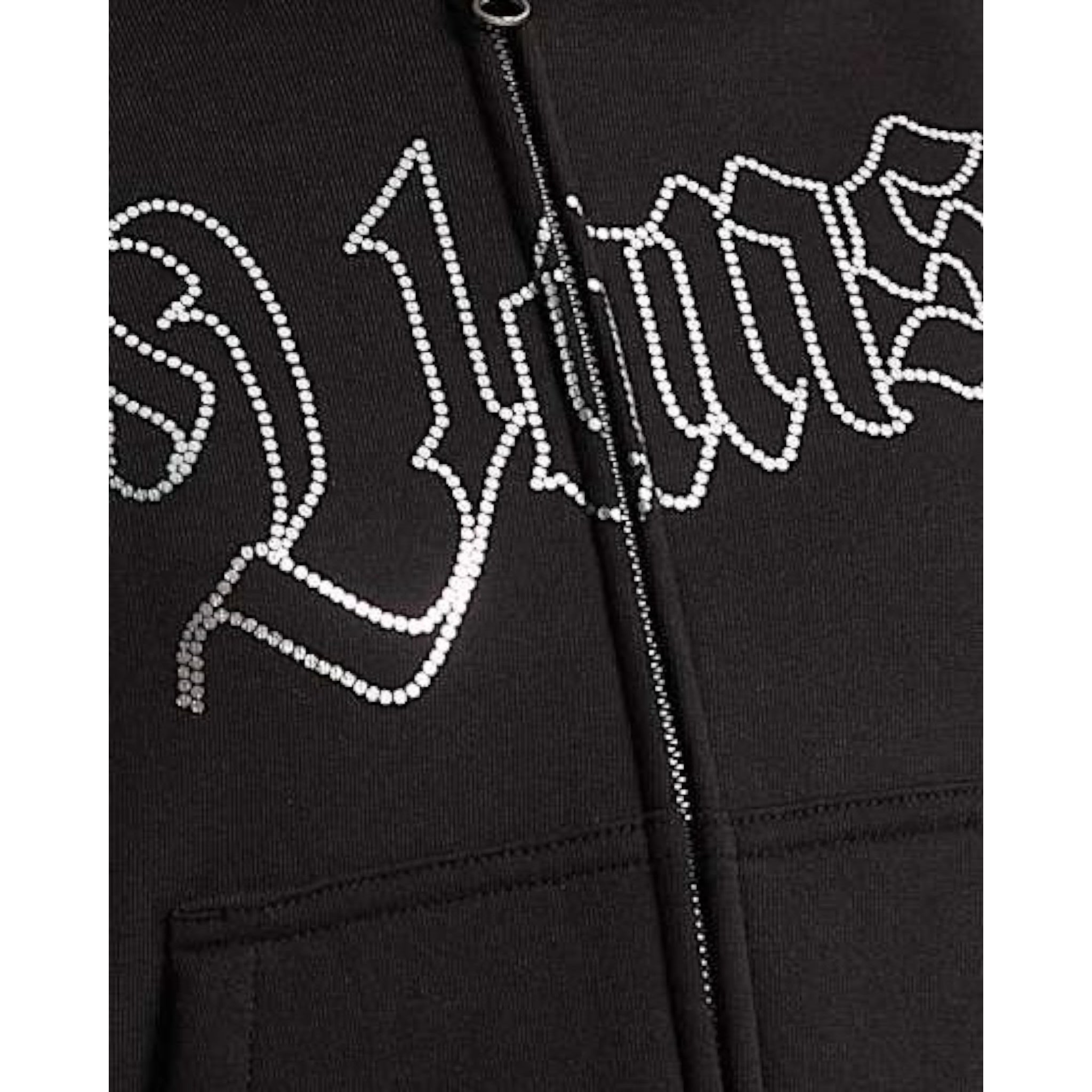 Vans Felpa tinta unita con Zip E Cappuccio Nero per Bambina VN000PPMBLK NERO VANS 