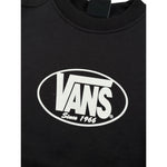 Vans Felpa Chiusa Girocollo tinta unita Nero per Bambino VN000PWVBLK NERO VANS 