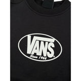 Vans Felpa Chiusa Girocollo tinta unita Nero per Bambino VN000PWVBLK NERO VANS 