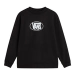 Vans Felpa Chiusa Girocollo tinta unita Nero per Bambino VN000PWVBLKX NERO VANS 