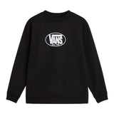 Vans Felpa Chiusa Girocollo tinta unita Nero per Bambino VN000PWVBLKX NERO VANS 