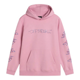 Vans Felpa Chiusa con Cappuccio tinta unita Rosa per Bambina VN000PXBEN7 ROSA VANS 