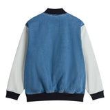 Vans Giubbino tinta unita In Denim con Maniche In Contrasto Azzurro per Bambino VN000PXMCDX1 AZZURRO VANS 