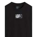 Vans T-Shirt Girocollo tinta unita con Logo Nero per Bambino VN000RBCBLK NERO VANS 
